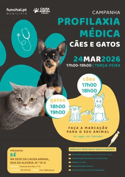 1&ordf; Campanha Profilaxia 2026 - 24 de mar&ccedil;o de 2026